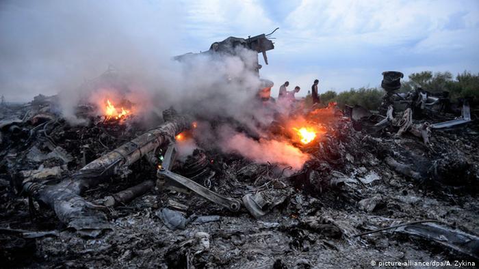MH17 wreckage Photo Alliance DPA
