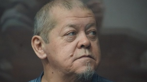 Zekirya Muratov in court, 2022 Photo Crimean Solidarity