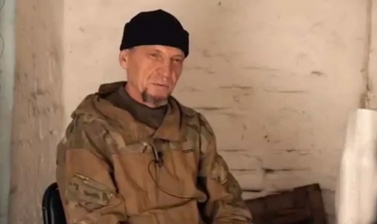 Полонений вагнерівець Євген Нужин, скріншот з відео Юрія Бутусова
