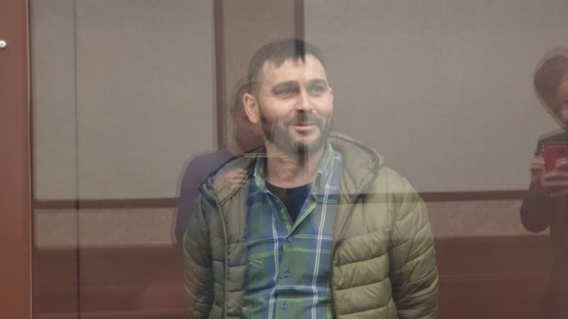 Marlen Mustafayev in court Photo Crimean Solidarity