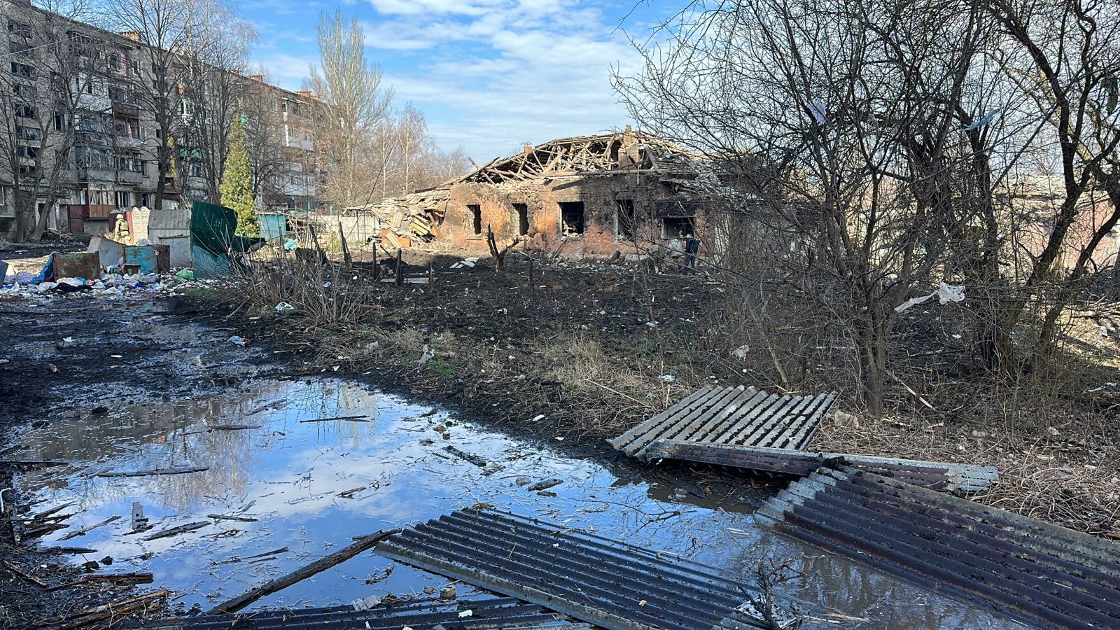 Костянтинівка, 2 квітня 2023 року. Фото: Донецька обласна прокуратура
