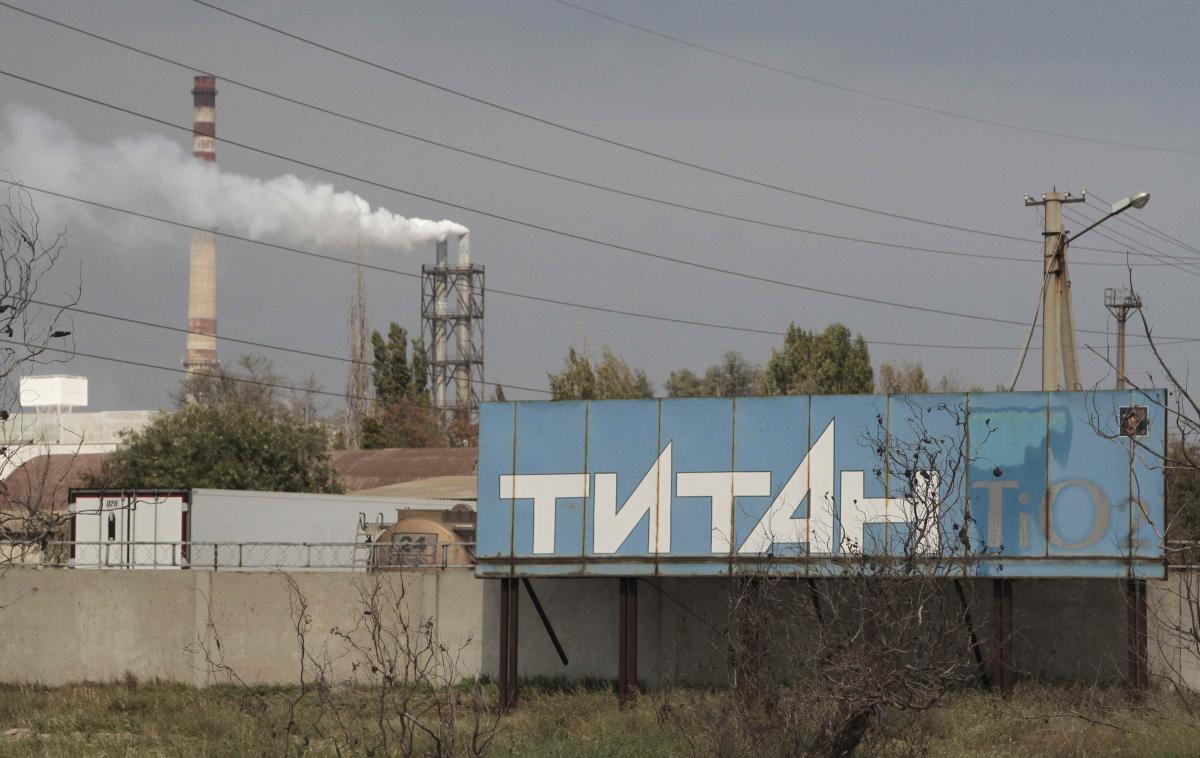 Crimean Titanium factory Photo Reuters