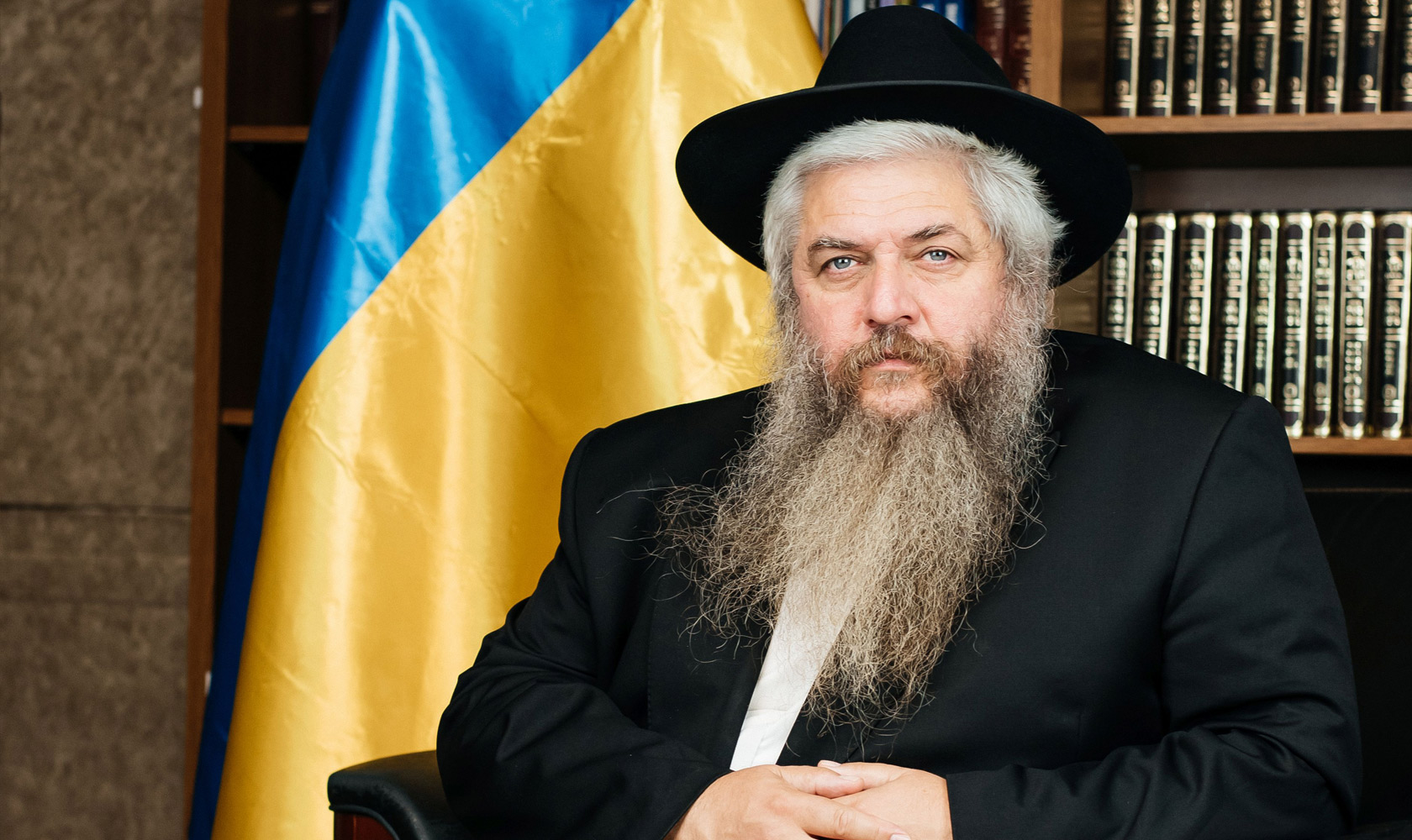 Rabbi Moshe Reuven Azman Photo Ukrainska Pravda