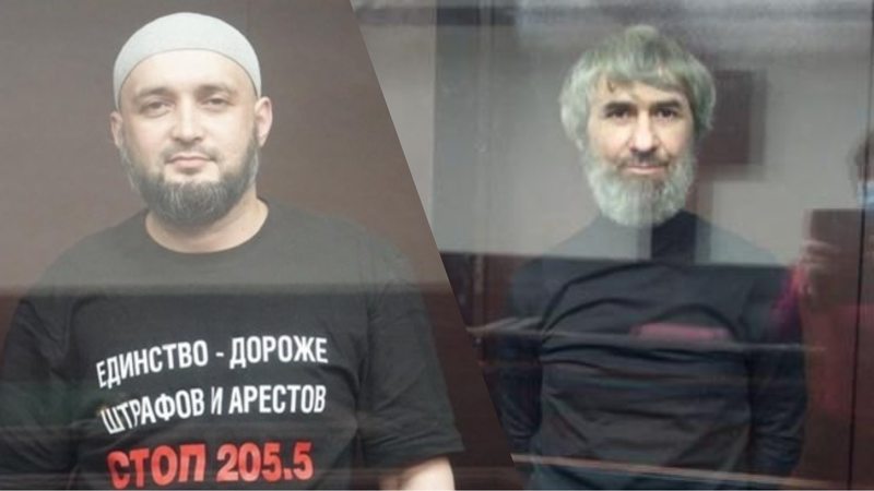 Меджит Абдурахманов і Фарход Базаров. Світлина: “Кримська солідарність”.