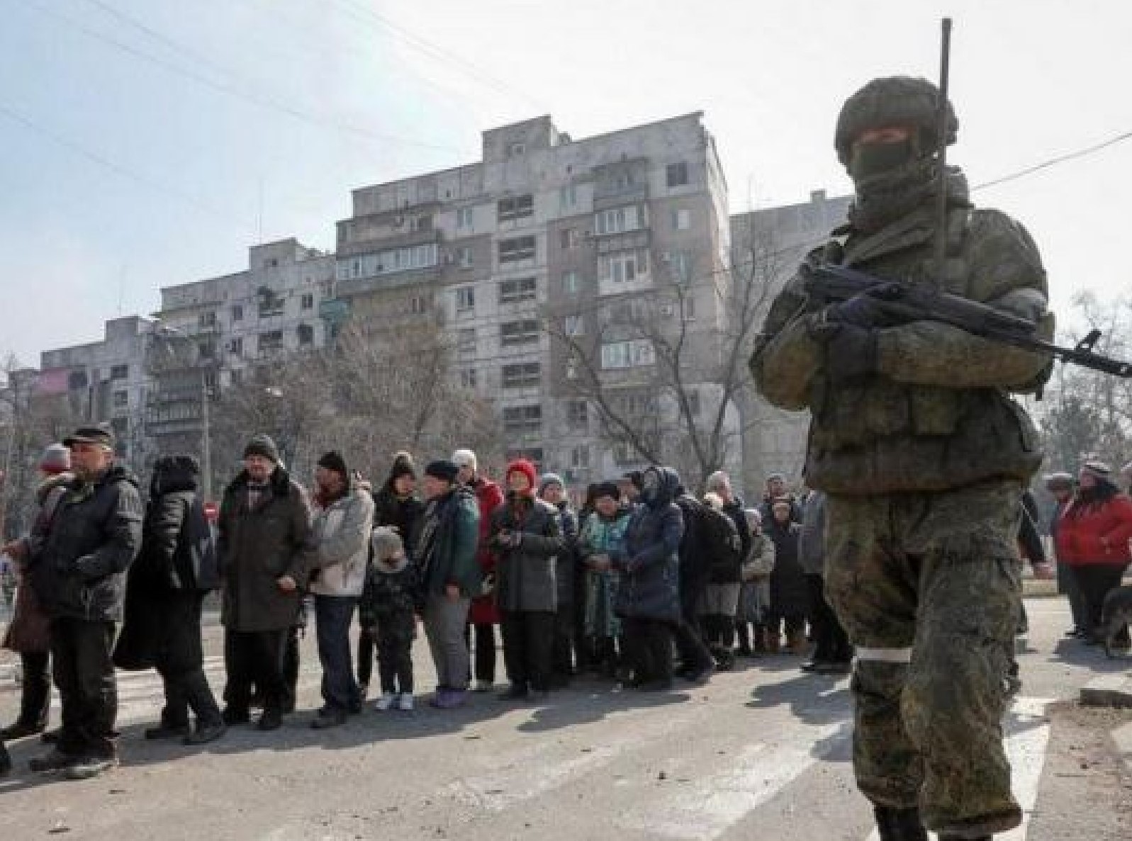 Russian invader Photo posted by Ukraine’s Human Rights Ombudsperson