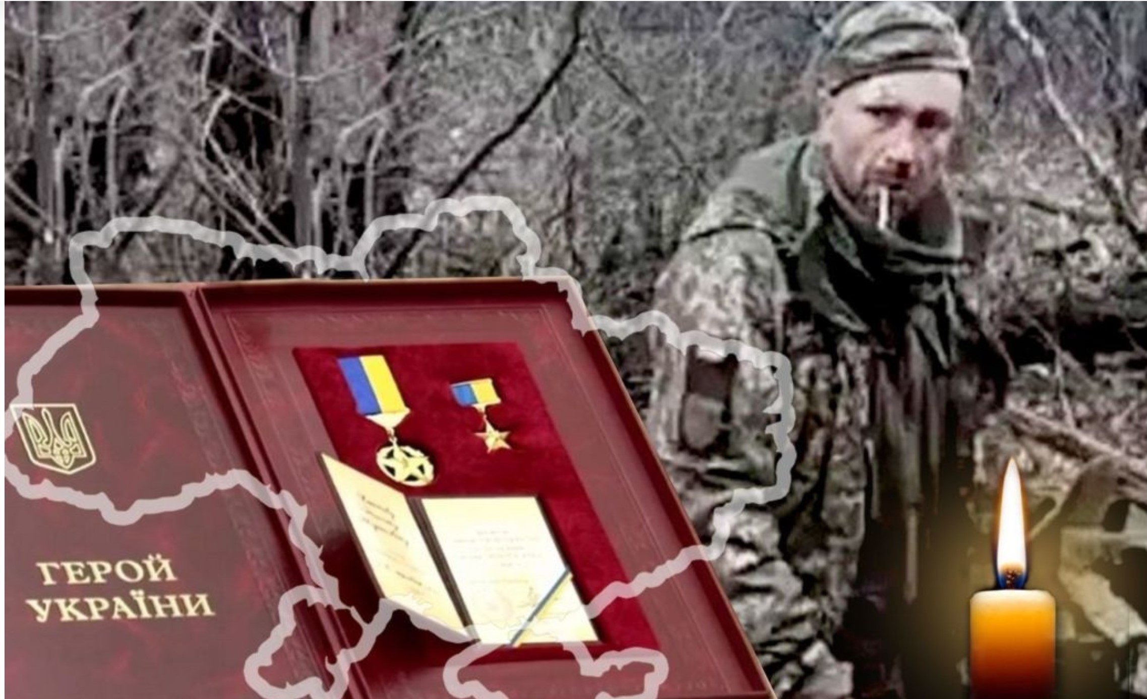 Russian soldiers publicly executed Ukrainian prisoner of war Oleksandr Matsiyevsky, after he called out ‘Glory to Ukraine’. He was posthumously honoured as a Hero of Ukraine Photo montage TSN.ua