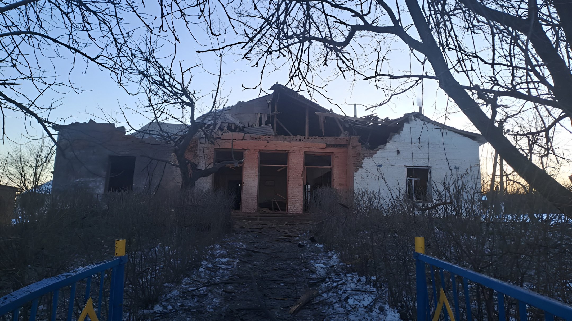 Малий Бурлук Харківської області, 17 січня 2024 року. Фото: Національна поліція України