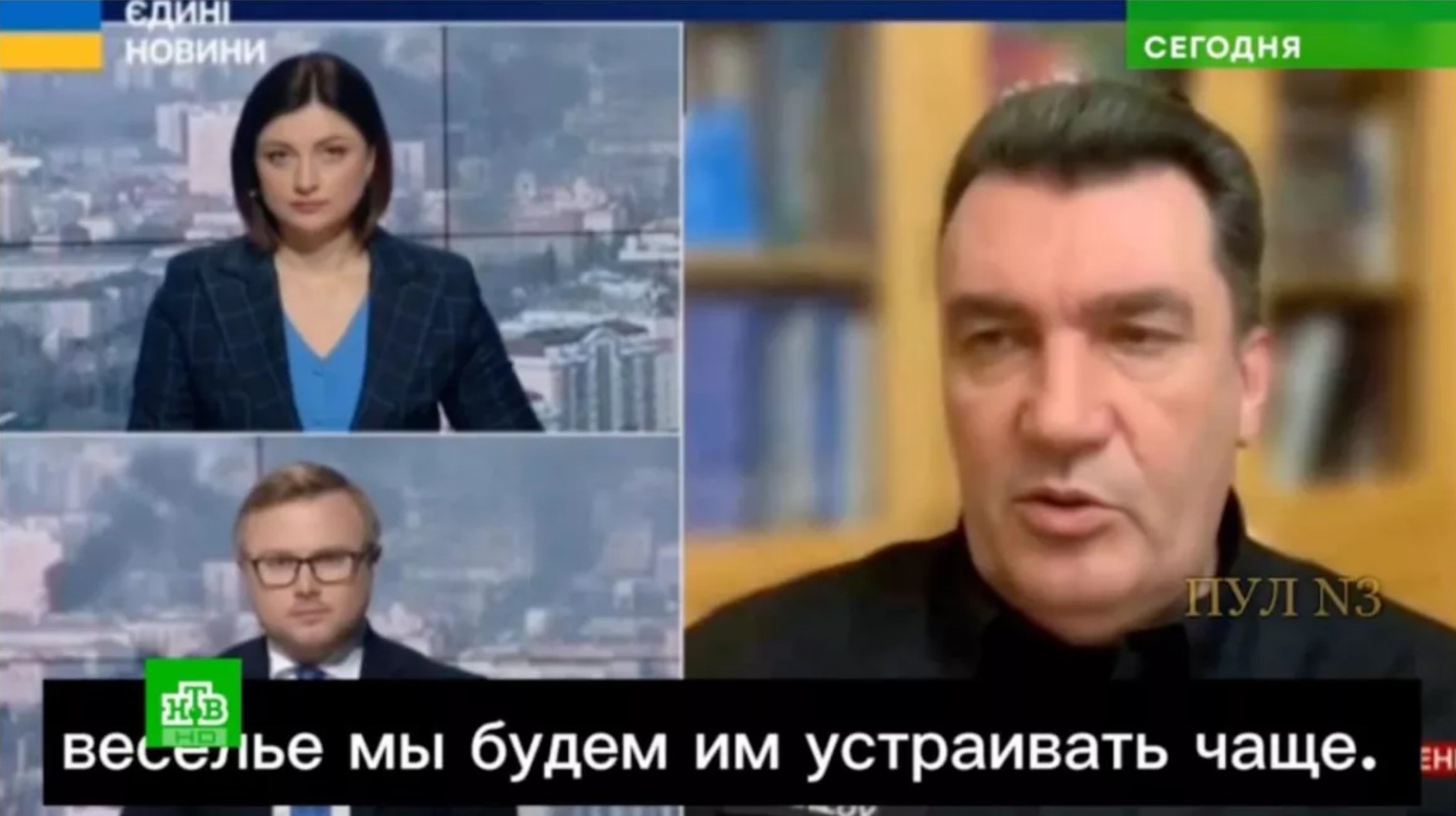 Russian propaganda TV broadcast deepfake video to blame Ukraine for Moscow terrorist attack