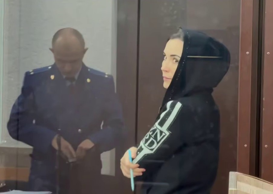 Iryna Zaitseva Screenshot from the occupation prosecutor’s video