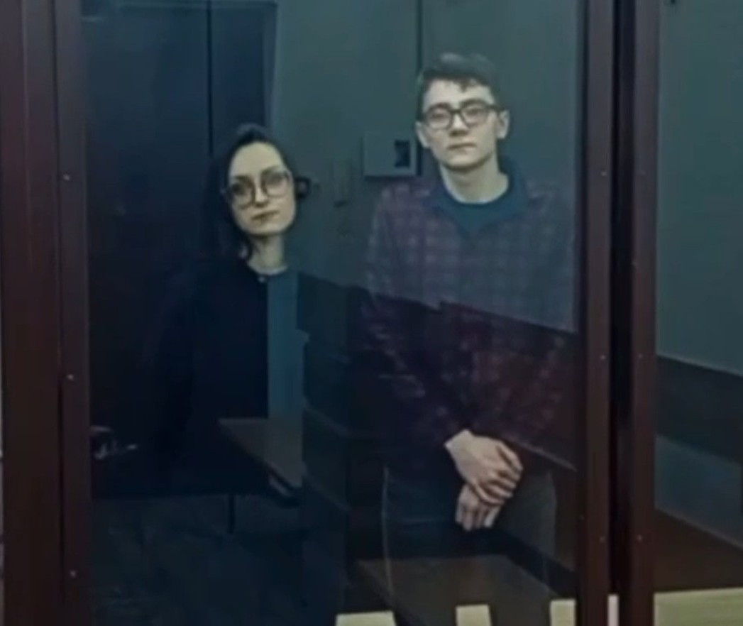 Victoria Pieshkova and Ruslan Levenets Photo ’LPR prosecutor’