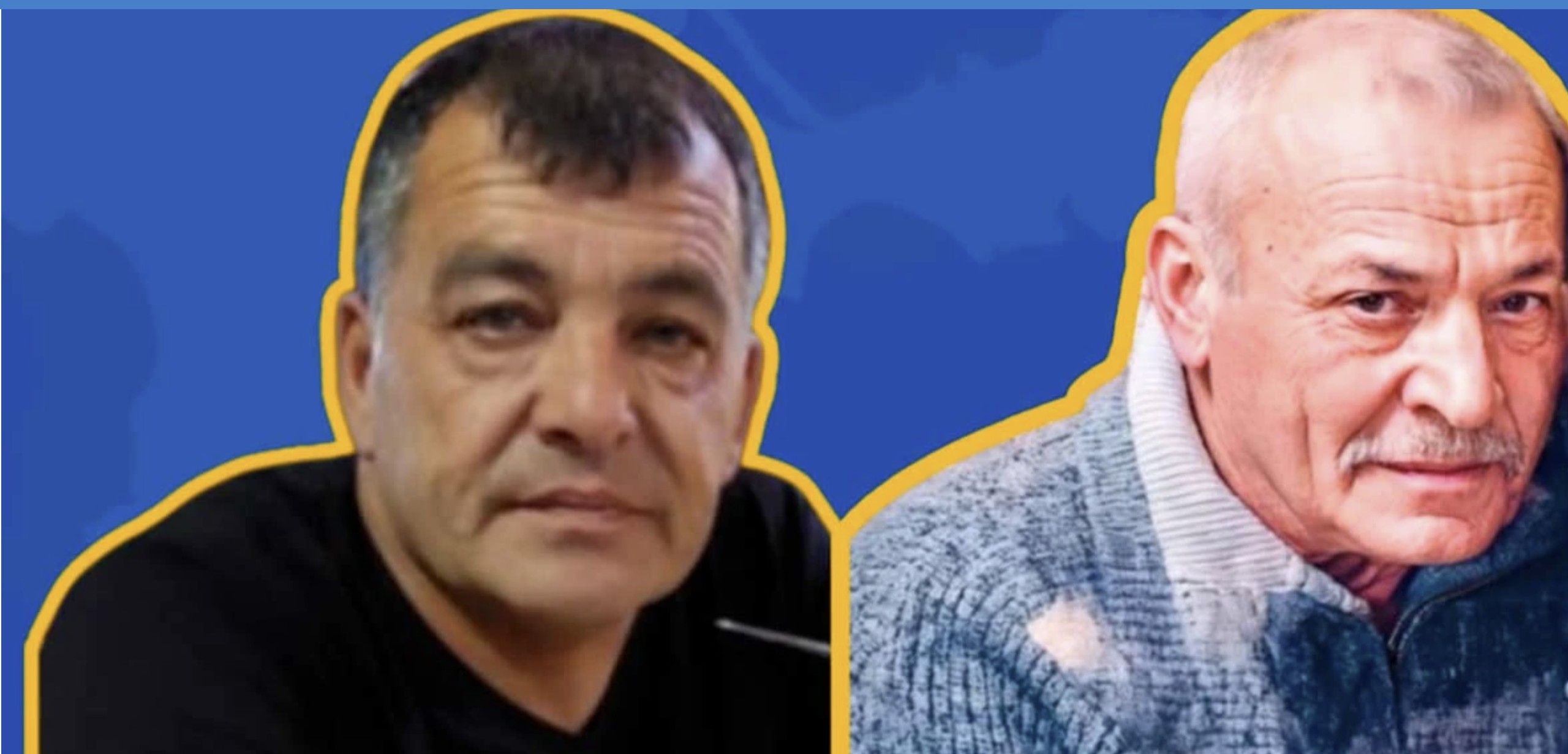 From left Rustem Gugurik and his brother Bekir Gugurik Photo collage VHoru