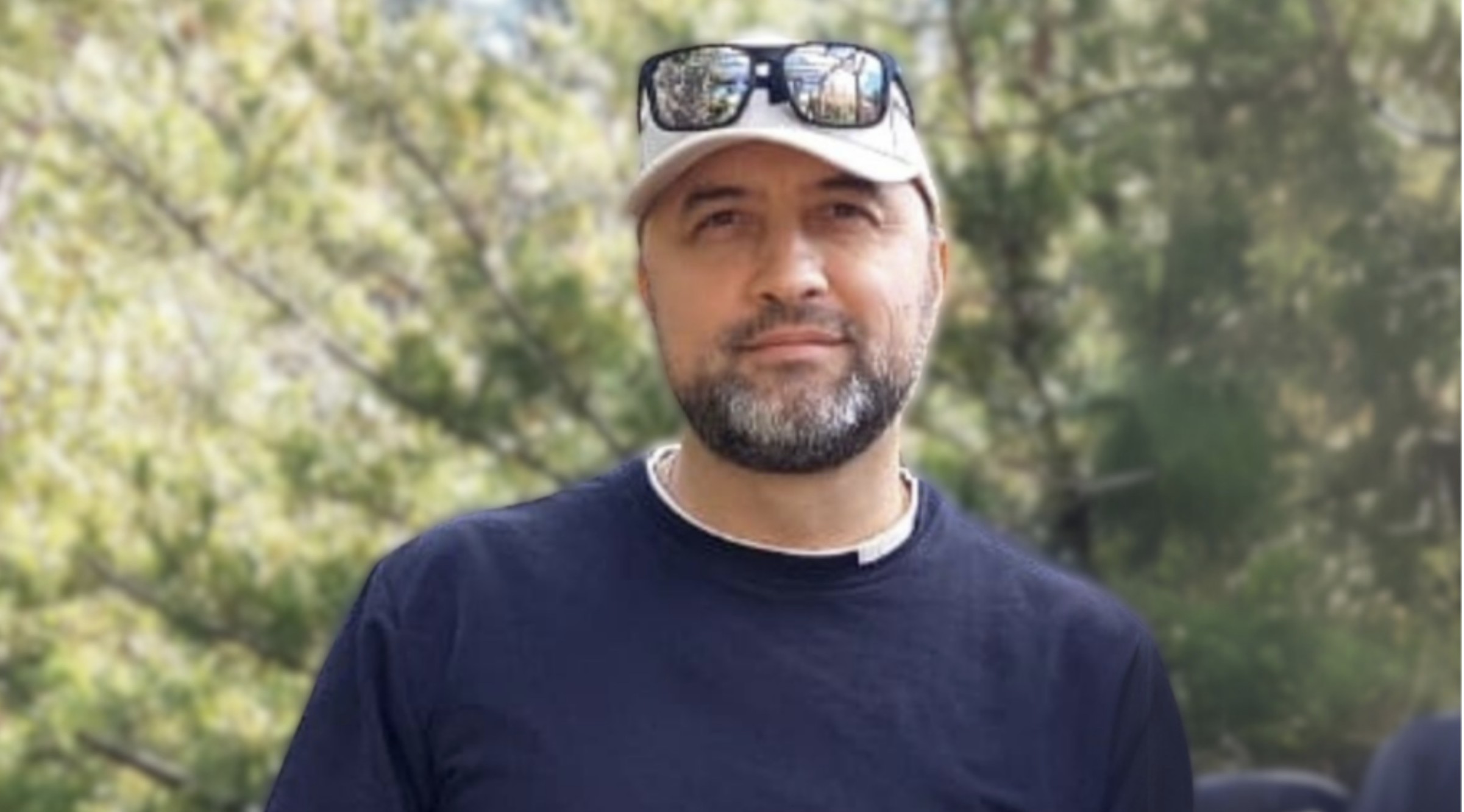 Serhiy Lykhomanov Family photo from before his imprisonment