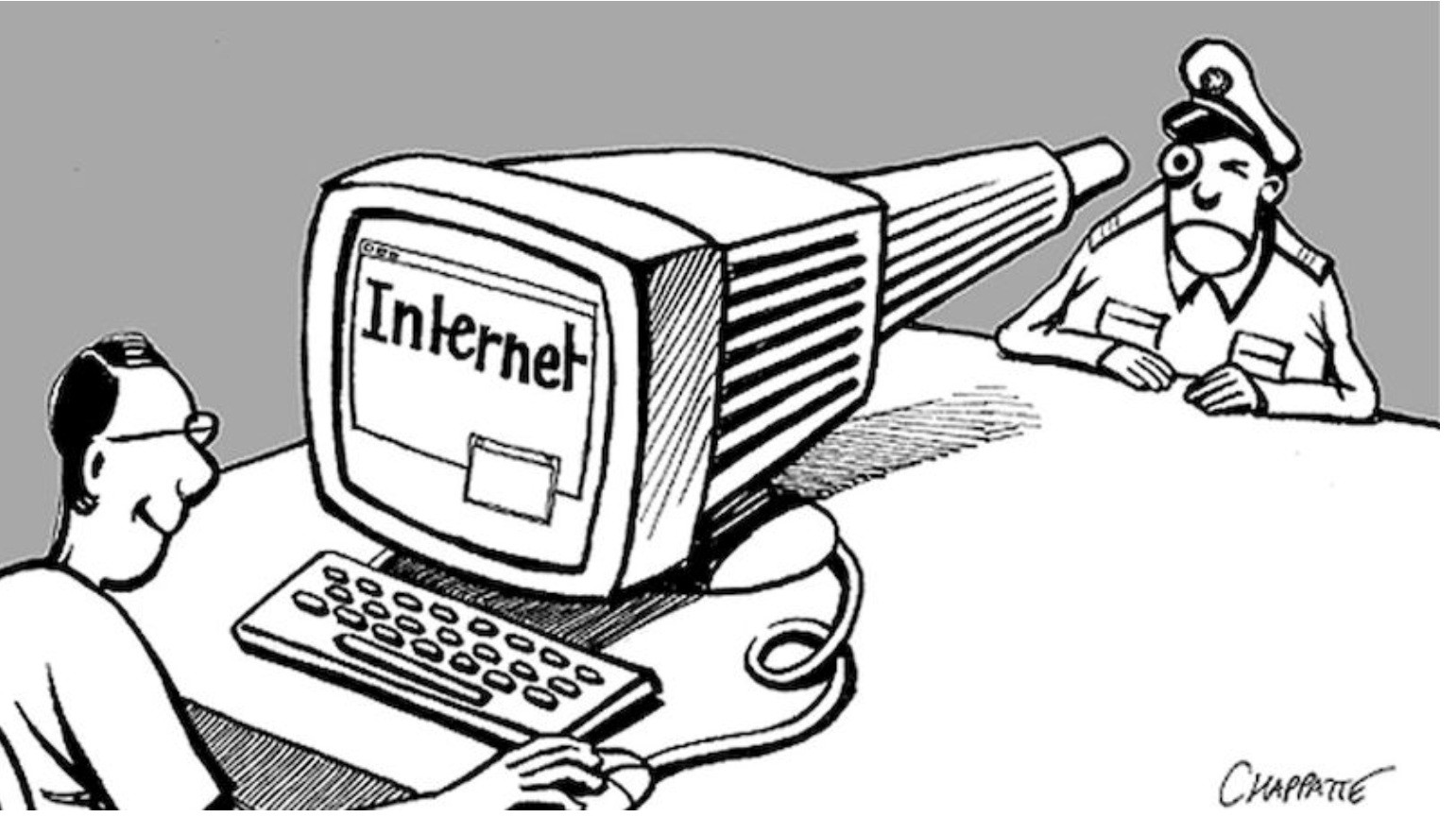 Under surveillance on the Internet