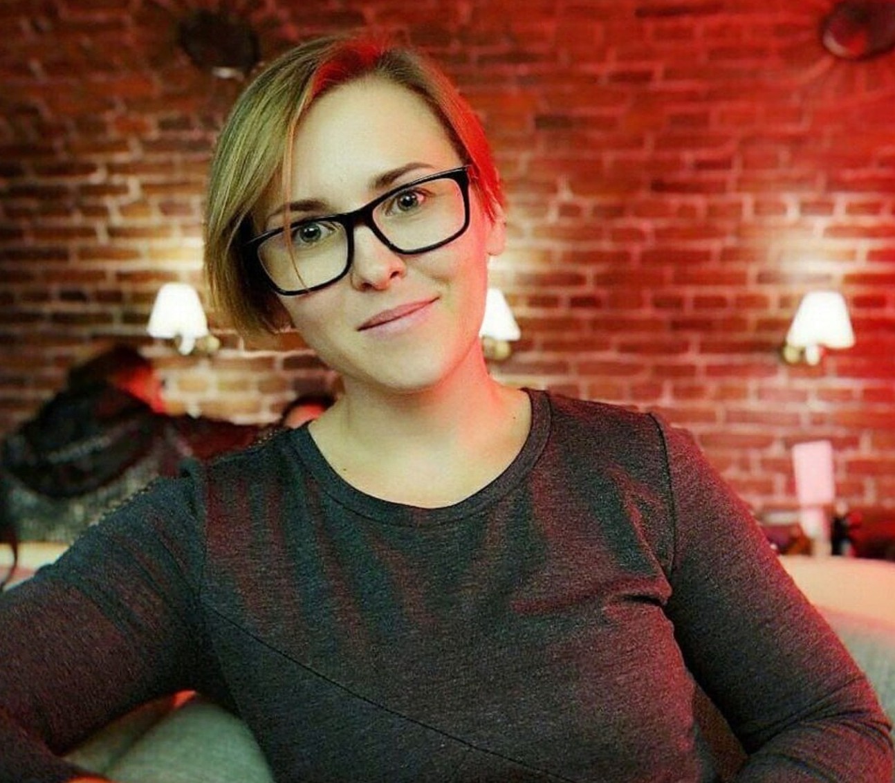 Yulia Lemeshchenko Earlier photo from social media, posted by Memorial