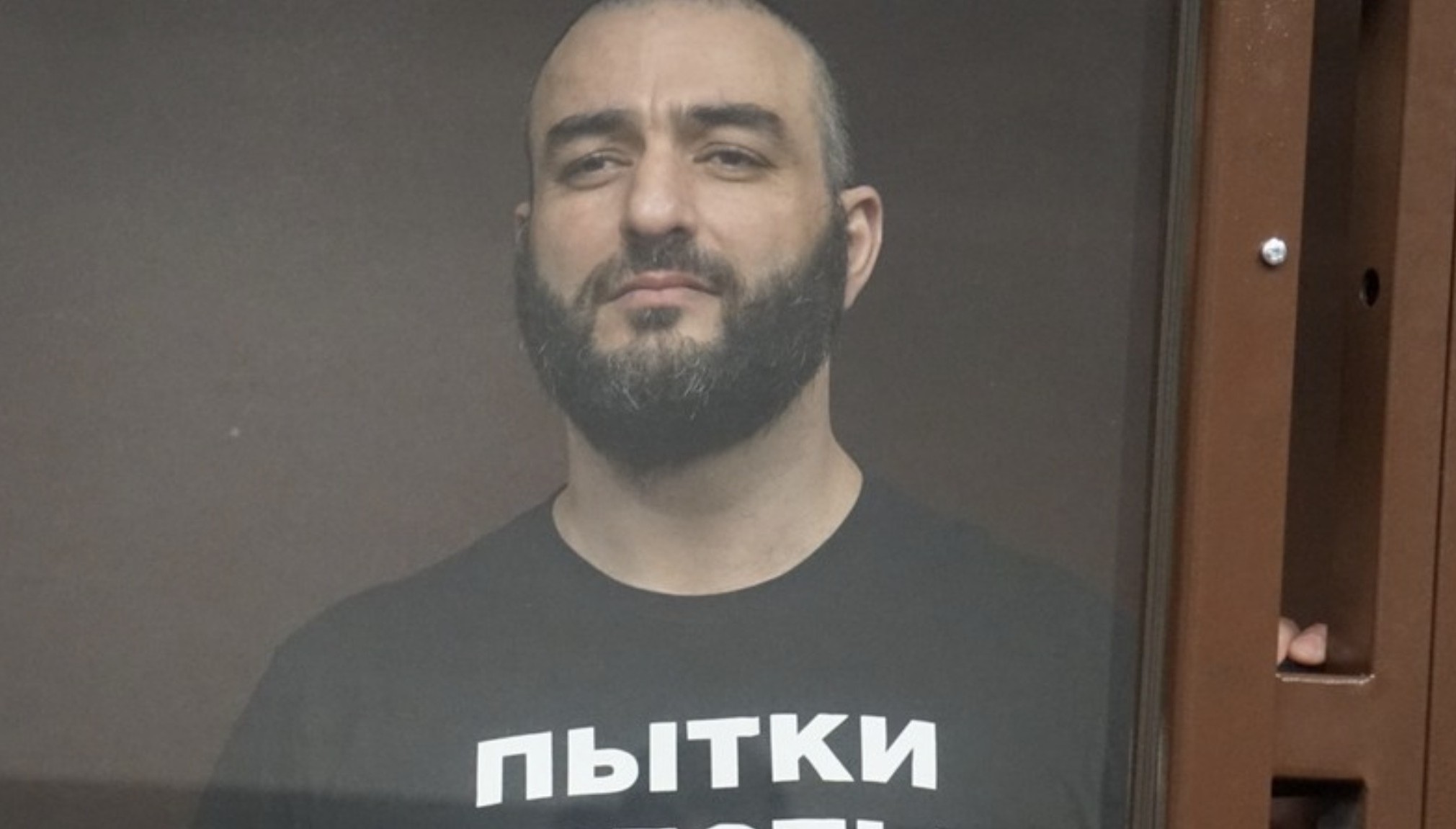 An earlier photo of Tofik Abdulgaziev in court Photo Crimean Solidarity