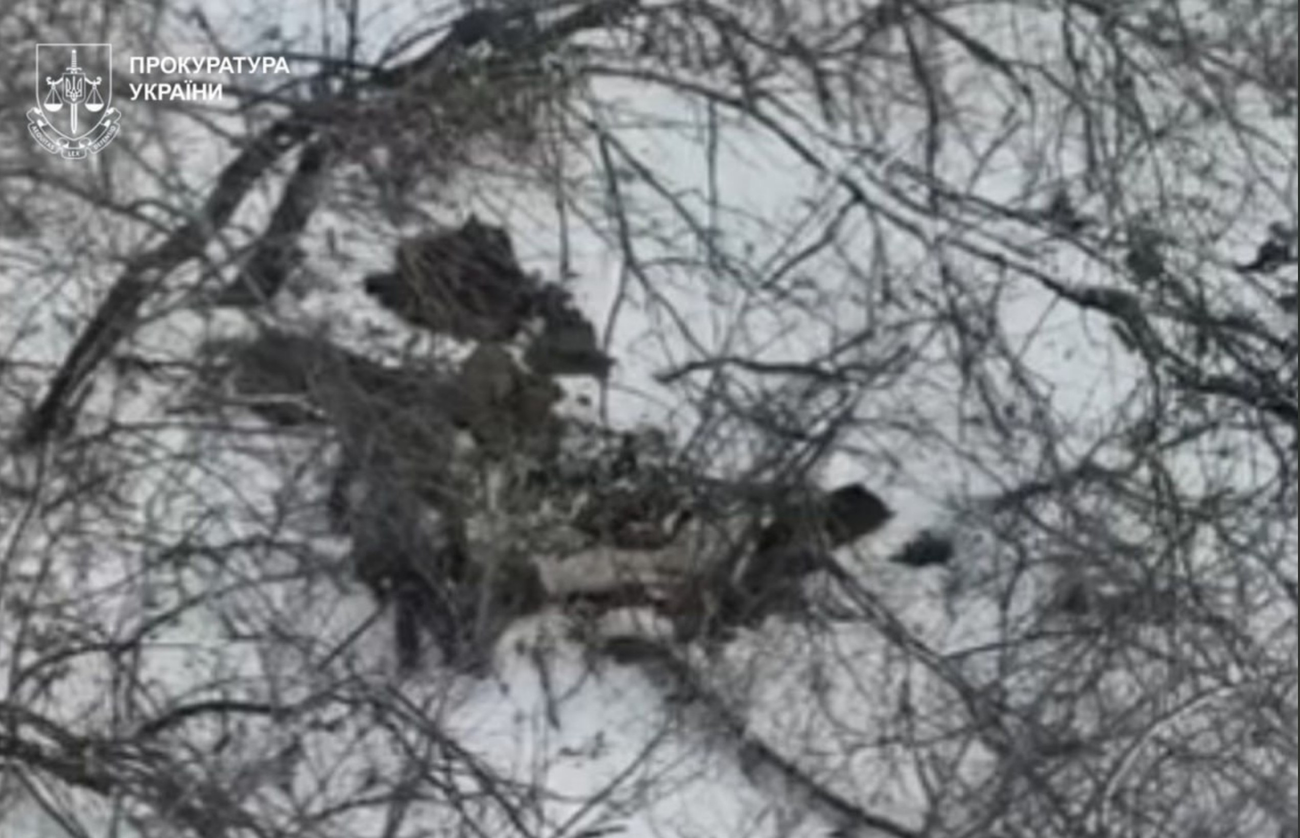 From the report on the killing of Ukrainian prisoners of war Photo Donetsk Regional Prosecutor