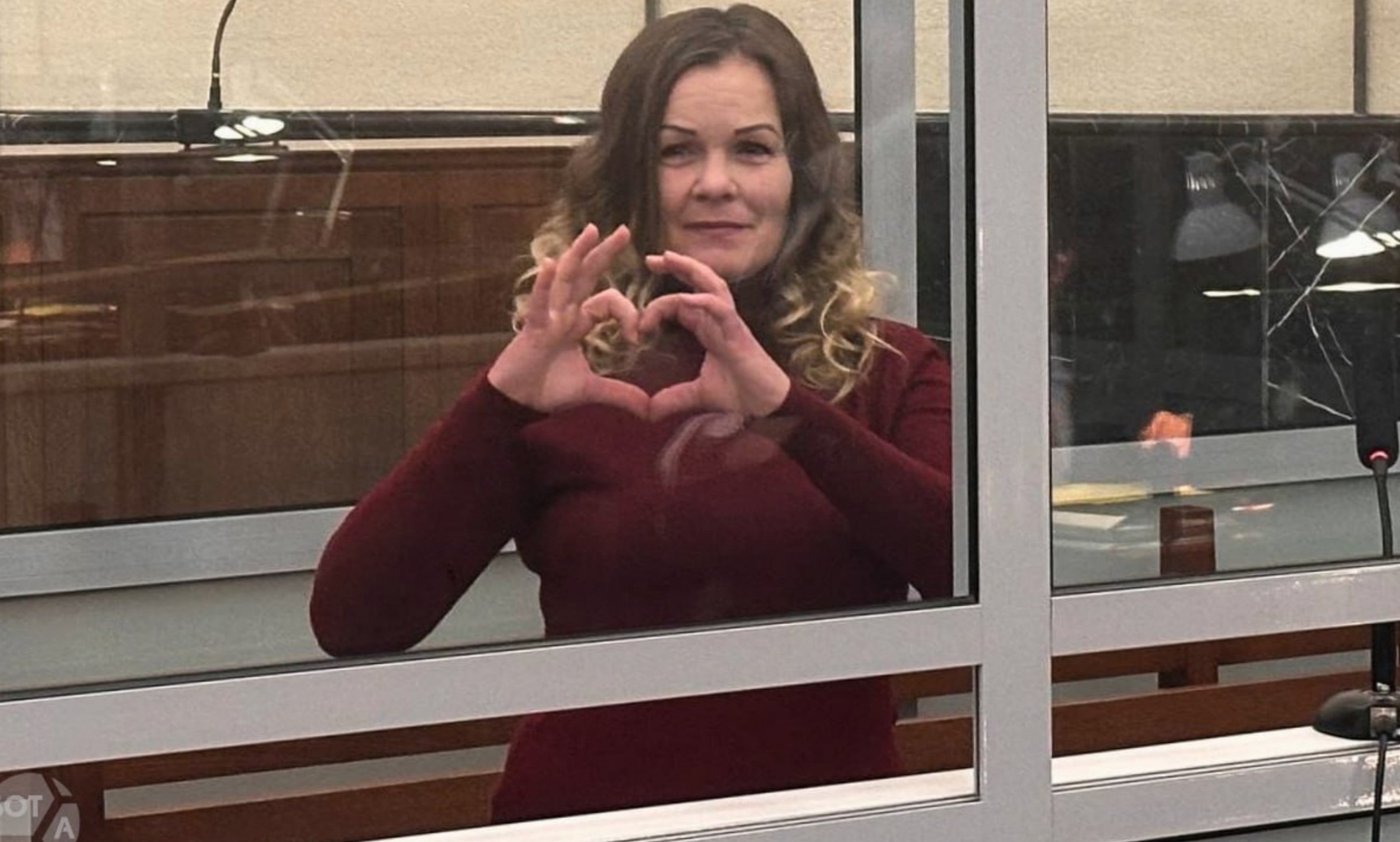 Oksana Hladkykh i 'retten' Foto SOTAvision