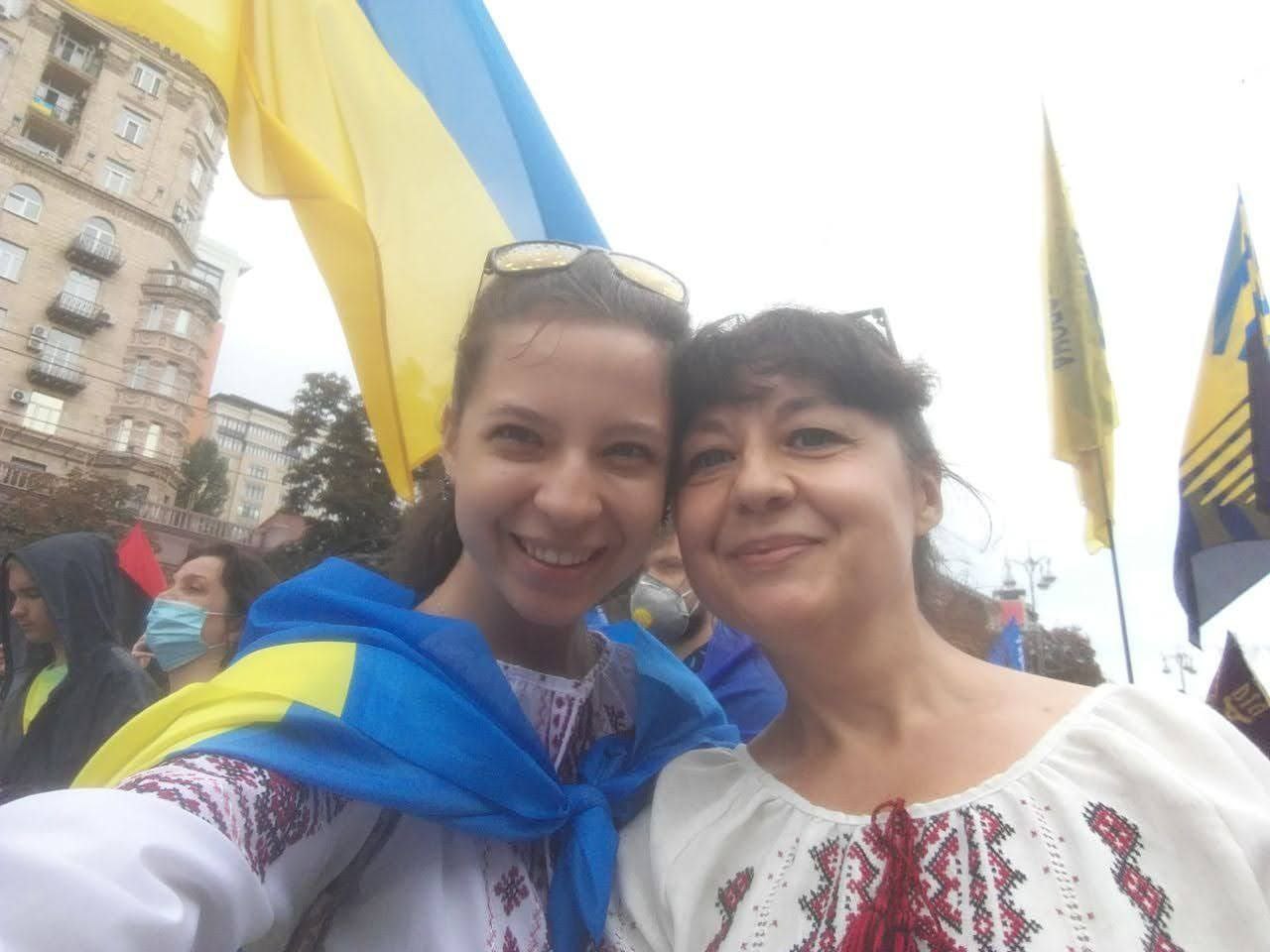 Наталія Шило з донькою Іриною