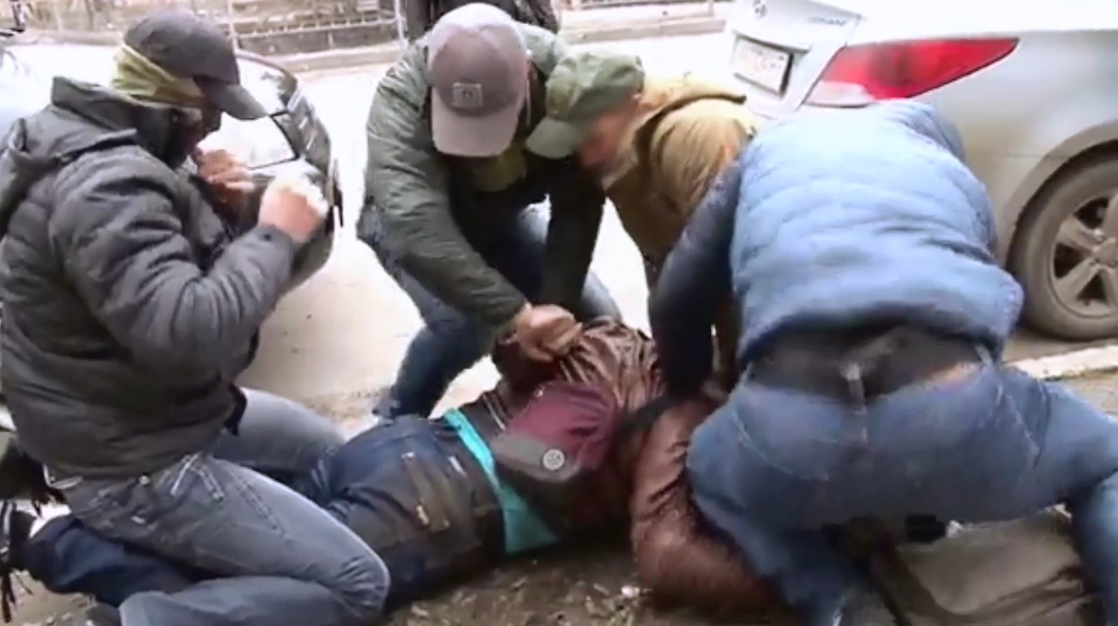 Момент затримання, оперативная зйомка ФСБ