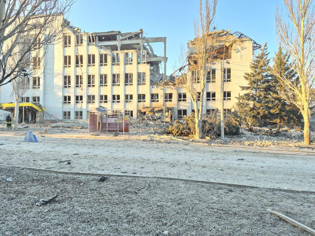 Краматорськ, 7 березня. Фото з телеграм-каналу Вадима Філашкіна