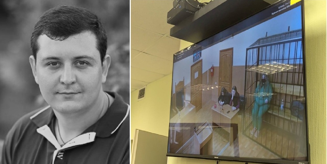 Mykola Skyba, som døde i mars 2024, ble dømt til 13 års fengsel av en russisk domstol for å ha støttet Ukrainas forsvarere. Foto: Mediazona