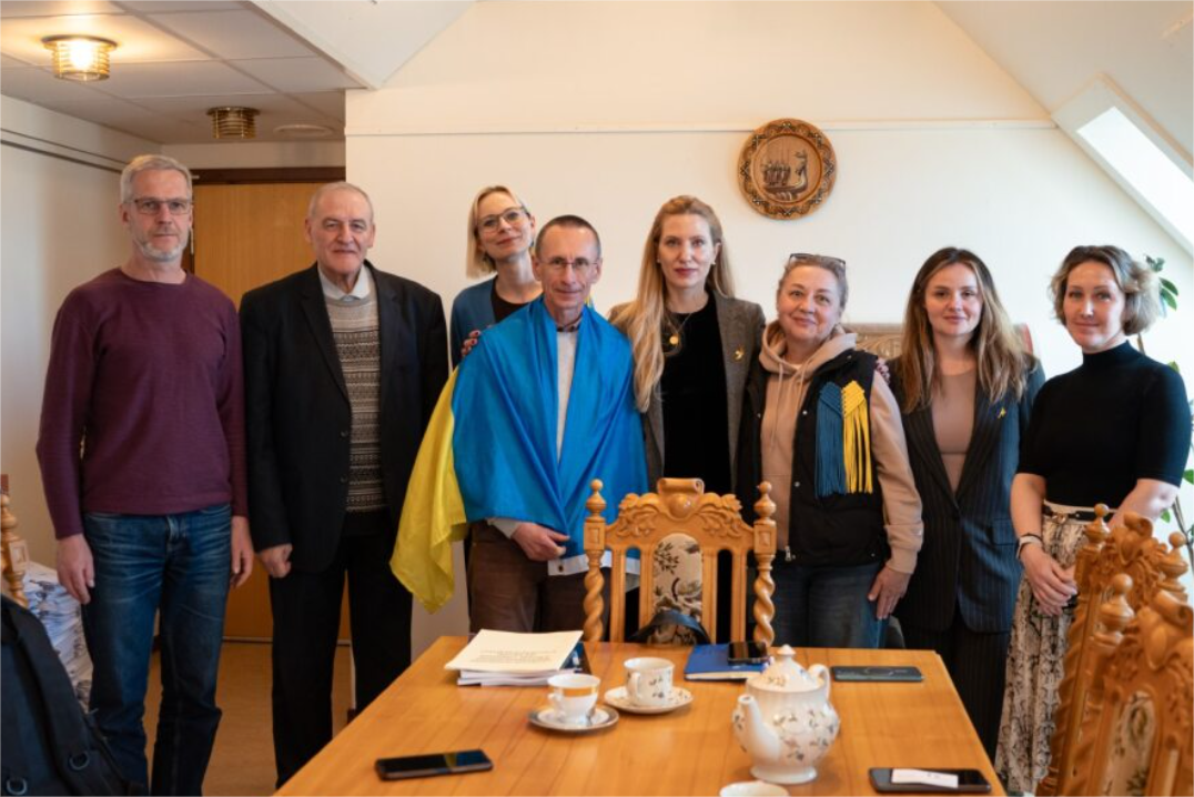 Зустріч в посольстві України у Швеції © Anders Mattsson Meeting at the Embassy of Ukraine in Sweden © Anders Mattsson