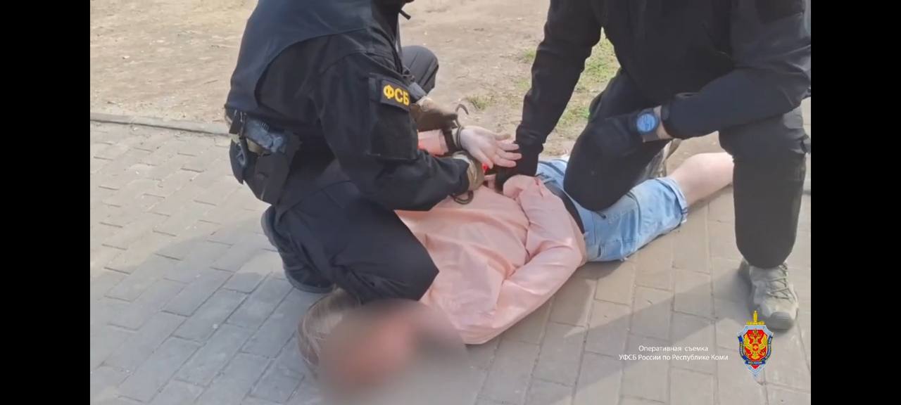 Затримання Андрія Капустіна, скриншот з відео