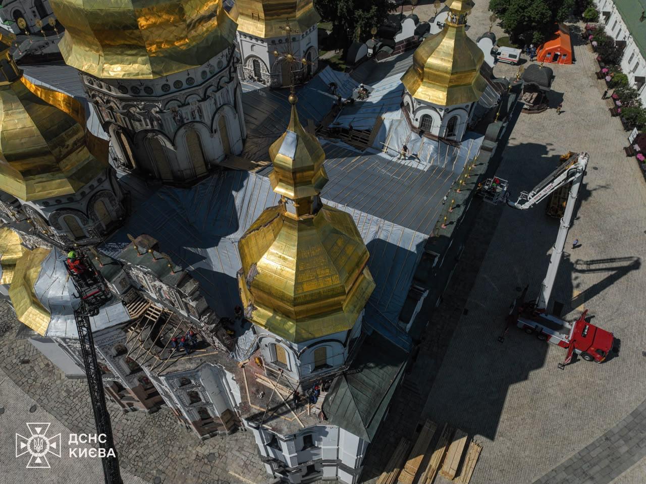 Світлина ДСНС Києва, оприлюднена в офіційному телеграм-каналі ДСНС України 23 червня 2026 року.