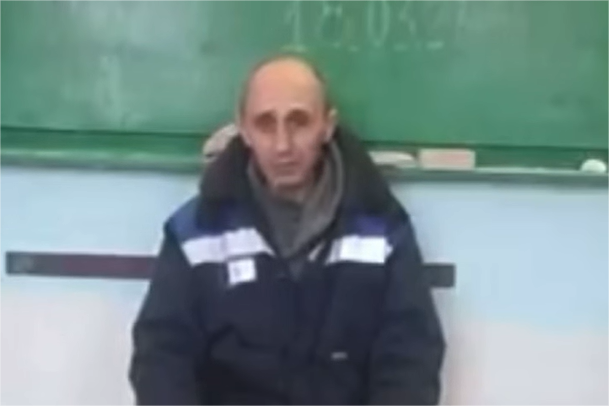 Дмитро Шурда, скриншот з відео